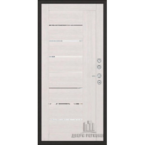 дверь Regidoors Сенатор Плюс MOTTURA LIGHT 2110 с зеркалом "Капучино велюр"