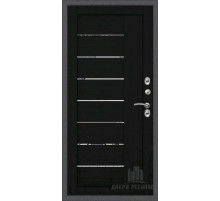 дверь Regidoors Термо 3 Серебро LIGHT 2110 с зеркалом "Шоко велюр"