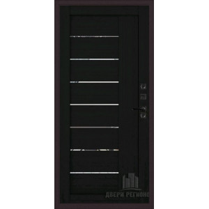 дверь Regidoors ПАНЦИРЬ ТЕРМО LIGHT 2110 с зеркалом "Шоко велюр"