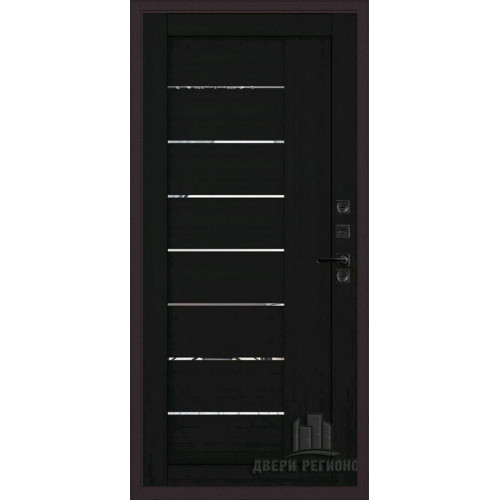 дверь Regidoors ПАНЦИРЬ ТЕРМО LIGHT 2110 с зеркалом "Шоко велюр"