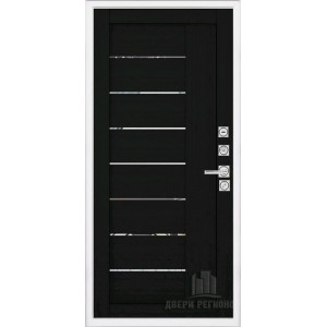 дверь Regidoors Президент Лайн БЕЛЫЙ LIGHT 2110 с зеркалом "Шоко велюр"