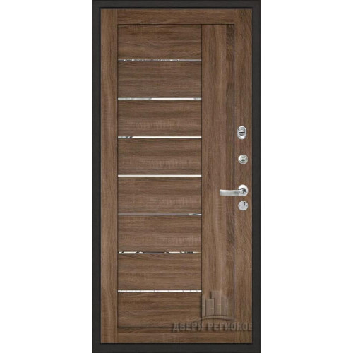 дверь Regidoors Центурион Меттэм LIGHT 2110 с зеркалом "Серый велюр"