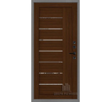 дверь Regidoors Сенатор SOLID LIGHT 2110 с зеркалом "Орех вельвет"