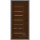 дверь Regidoors Сенатор SOLID LIGHT 2110 с зеркалом "Орех вельвет"