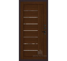 дверь Regidoors ПАНЦИРЬ ТЕРМО LIGHT 2110 с зеркалом "Орех вельвет"