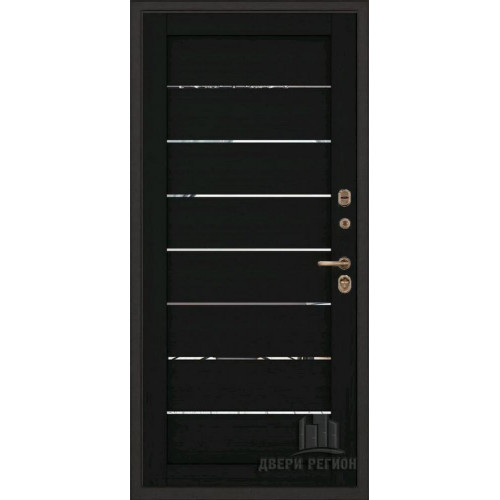 дверь Regidoors ГРАНИТ ТЕРМО LIGHT 2125 с зеркалом "Шоко велюр"