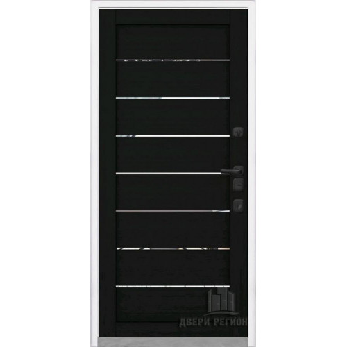 дверь Regidoors КОМПОЗИТ ТЕРМО LIGHT 2125 с зеркалом "Шоко велюр"