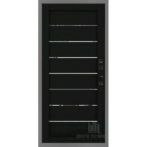 дверь Regidoors Сенатор SOLID LIGHT 2125 с зеркалом "Шоко велюр"