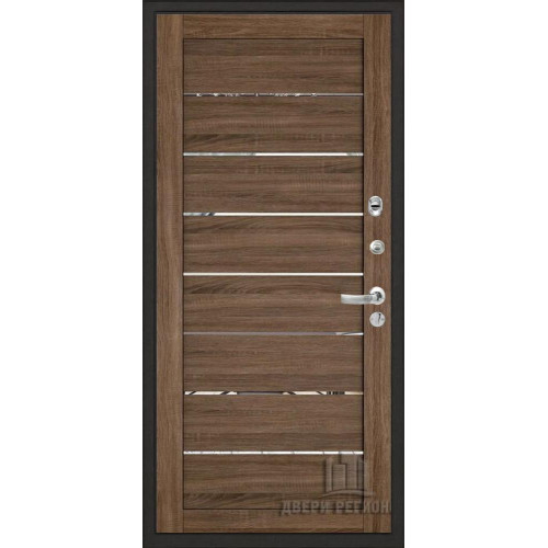 дверь Regidoors Центурион Меттэм LIGHT 2125 с зеркалом "Серый велюр"