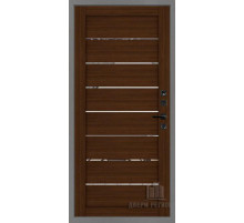 дверь Regidoors Сенатор SOLID LIGHT 2125 с зеркалом "Орех вельвет"