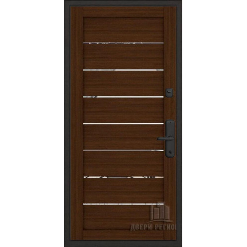 дверь Regidoors ФЛАГМАН ДОМИНИОН LIGHT 2125 с зеркалом "Орех вельвет"