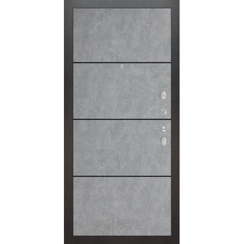 дверь Labirint Silver 25, Цвет "Бетон светлый"