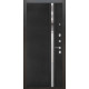 дверь Labirint Silver 31, Цвет "Черный кварц"