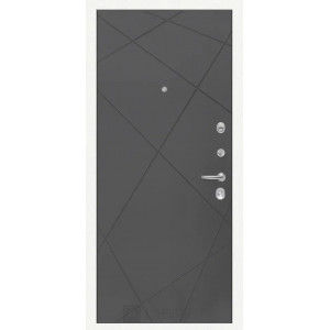 дверь Labirint Лайн WHITE 24, Цвет "Графит софт"