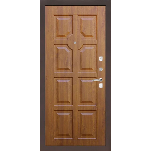 дверь Labirint Classic "Антик медный" 17 "Золотой дуб" (Винорит)