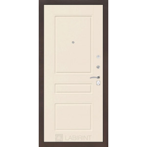 дверь Labirint Classic "Антик медный" 03 "Крем софт"