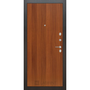 дверь Labirint Silver 05, Цвет "Орех итальянский"