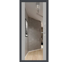 дверь Labirint Loft с зеркалом Максимум, Цвет "Грей Софт (Серый светлый)"