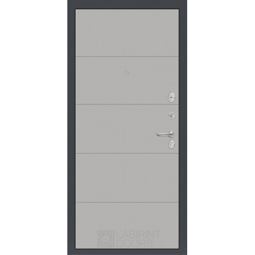 дверь Labirint Loft 13, Цвет "Грей Софт (Серый светлый)"