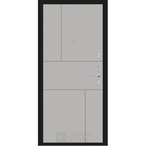 дверь Labirint New York 21, Цвет "Грей Софт (Серый светлый)"