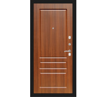 дверь Labirint Classic "Шагрень черная" 03, Цвет "Орех бренди"