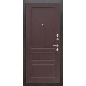 дверь Labirint Silver 03, Цвет "Орех премиум"