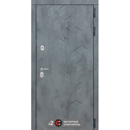 дверь Labirint Beton 03, Цвет "Орех бренди"