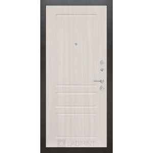 дверь Labirint Silver 03, Цвет "Сандал белый"