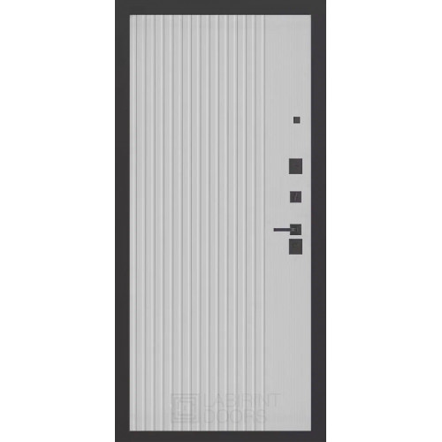 дверь Labirint CARBON 29 Хомс, Цвет "Белый софт рельеф"
