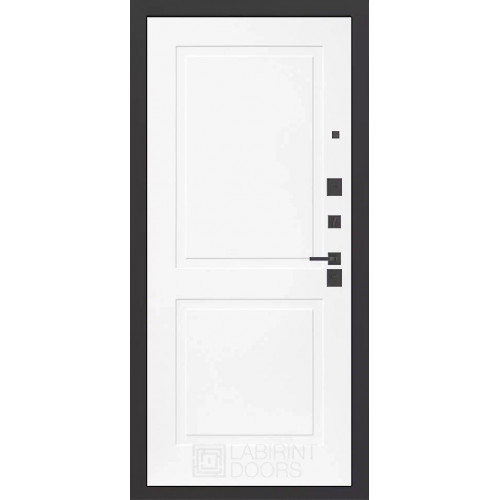 дверь Labirint CARBON 11, Цвет "Белый софт"