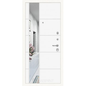 дверь Labirint Лайн WHITE 19, Цвет "Белый софт"