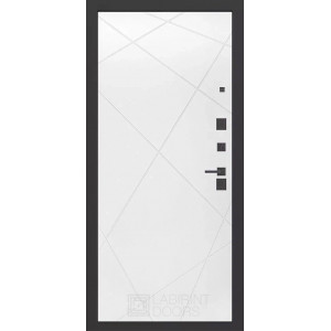 дверь Labirint CARBON 24, Цвет "Белый софт"