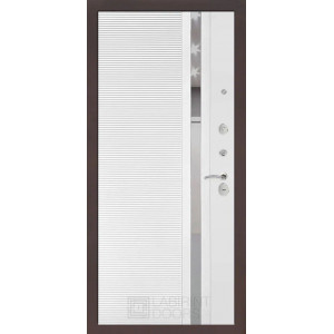 дверь Labirint Classic "Антик медный" 31, Цвет "Белый софт"