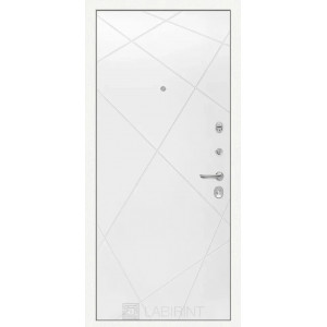 дверь Labirint Лайн WHITE 24, Цвет "Белый софт"